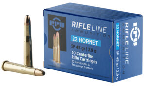 PPU 22 HORNET 45GR SP 50RD BOX 20 BOXES PER CASE