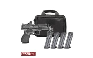 SPRINGFIELD ARMORY HELLCAT PRO COMP 9MM PISTOL U DOT GEAR PAC VIRIDIAN RFX11,BAG,4 MAGS CALI COMP