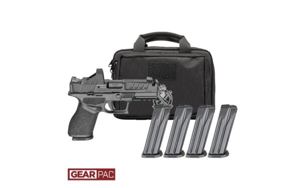 SPRINGFIELD ARMORY HELLCAT PRO COMP 9MM PISTOL U DOT GEAR PAC VIRIDIAN RFX11,BAG,4 MAGS CALI COMP
