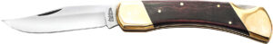 Uncle Henry Bear Paw Lockback Folding Knife with Leather Sheath