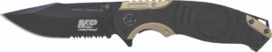 Smith & Wesson M&P Liner Lock Drop Point Folding Knife