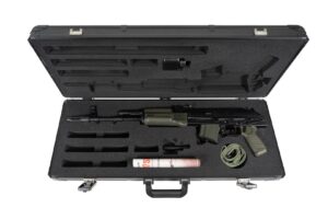 Arsenal SAM7SF 7.62x39mm Semi-Auto AK-47 Rifle with Aluminum Side Folding Stock and Arsenal Hard Case OD Green - additional view