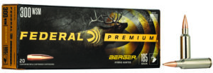 Federal Premium .300 WSM 185gr Berger Hybrid Hunter, 20-Round Box