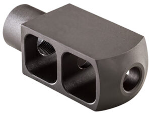 Alexander Arms MBEOTNKKIT Tank Muzzle Brake Kit Black Steel with 49/64-20 tpi Threads 3.50" OAL 1.50" Diameter for 50 Beowulf