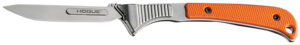 Hogue Expel Fixed Scalpel, 2.5-Inch Replaceable Blade, Orange G10