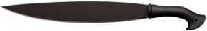 Cold Steel CS97BAM18S Barong 18" Black Matte Baked-On Anti Rust 65Mn Carbon Steel Blade, Black Polypropylene Handle, 24.50" Long Includes Sheath