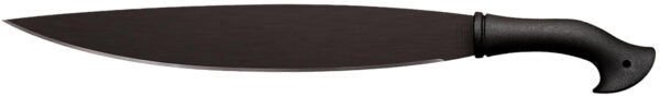 Cold Steel CS97BAM18S Barong 18" Black Matte Baked-On Anti Rust 65Mn Carbon Steel Blade, Black Polypropylene Handle, 24.50" Long Includes Sheath