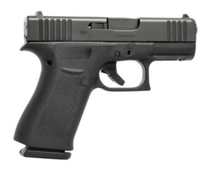 Glock PX4350201FR G43X Slim Sub-Compact Frame 9mm Luger 10+1 3.41" Black GMB Barrel, Black nDLC Serrated Steel Slide, Black Polymer Frame w/Picatinny Rail, Black Textured Polymer Grip, Ambidextrous