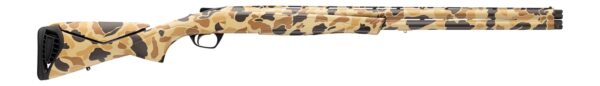 Browning 018734205 Cynergy 12 Gauge Break Open 3.50" 2rd 26" Overall Vintage Tan Camo Over/Under Vent Rib Barrel, Steel Receiver & Adj Comb Vintage Tan Camo Synthetic Stock