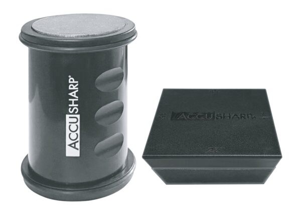 AccuSharp 2-Stone Rolling Knife Sharpener, Black