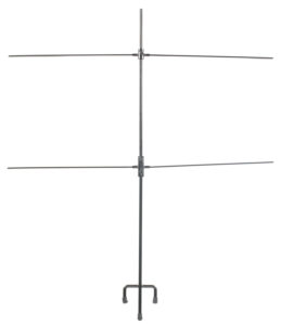 SME SMETGTST Double Paper Target Stand Black Steel Includes 8 Metal Clips