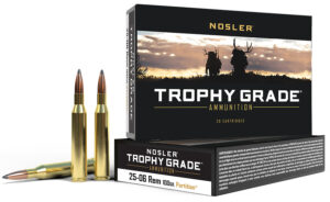 Nosler Trophy Grade .25-06 Remington 100 gr Partition, 20-Round Box
