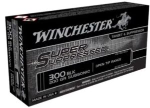 WINCHESTER SUPPRESSED 300 AAC - 200GR FMJ 125RD 6BX/CS