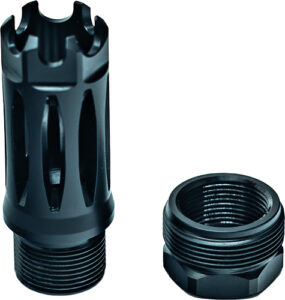 FAXON MUZZLOK SS PLAN B FLASH - HIDER 1/2X28 .250" BORE - additional view