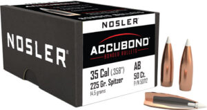 NOSLER BULLETS 35 CAL .358 - 225GR ACCUBOND 50CT