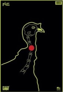 SPLATTER SHOT TARGET 12"X18" - TURKEY 8PK