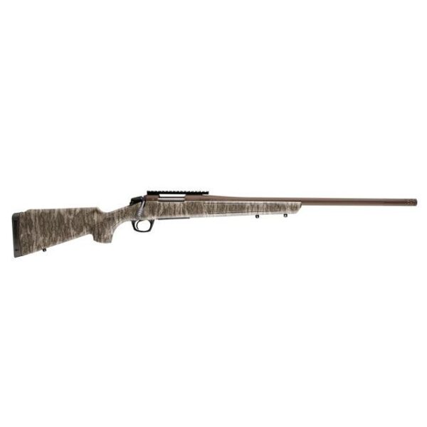 CVA Cascade XT Bolt Action Rifle 7mm PRC 2rd Capacity 24" Fluted Threaded Midnight Bronze Barrel Mossy Oak New Bottomland Stock
