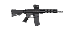 DPMS SHORTACLE 300BLK PISTOL 10.5" BBL, 9.5" MLOK RAIL, CAR15 BRACE 1-30RD MAG W/ VORTX SPARC