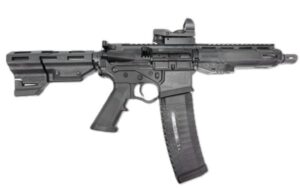 ATI ALPHA MAXX 5.56X45MM PISTOL 7.5" BBL, 7" MLOK BLACK, DUO SIGHT, 1-60RD MAG