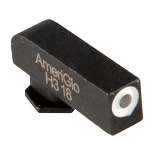 0.165''X0.125'' GREEN W/WHITE OUTLINE SIGHT FOR GLOCK~