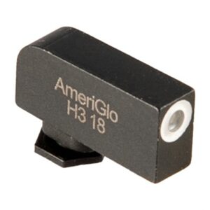 0.240''X0.125'' GREEN W/WHITE OUTLINE SIGHT FOR GLOCK~