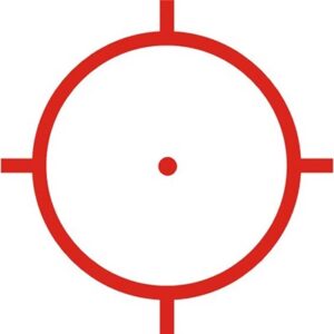 XPS2-0 HOLOGRAPHIC 68 MOA RING 1 MOA RED DOT RETICLE GRAY