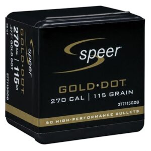 270 CALIBER (0.270'') 115GR GOLD DOT SOFT POINT 50/BOX