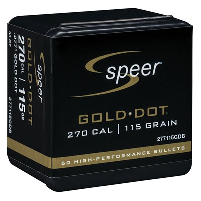 270 CALIBER (0.270'') 115GR GOLD DOT SOFT POINT 50/BOX