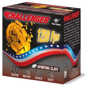 FIRST CLASS SPORTING CLAY 20 GA 2-3/4'' 7/8OZ #7.5 250/CASE