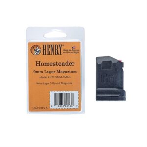 Henry Homesteader 9mm Luger 5-Round Magazine, Black