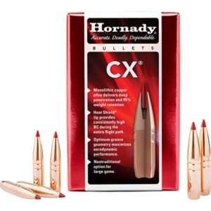 Hornady CX Rifle Bullets, .224 in 65gr