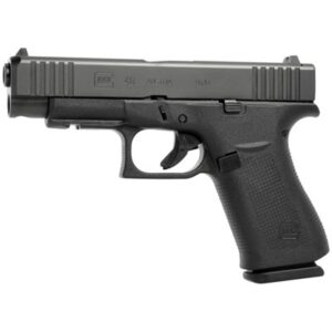 48 9MM LUGER 4''BBL (2)15RD MAGS W/FRONT RAILS BLACK AT