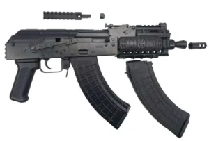 PIONEER ARMS HELLPUP AK-47 HGA 7.62X39 7IN BBL.FRGD TRUN POLY GRIP QUAD RAIL 2-30RD REAR PIC RAIL