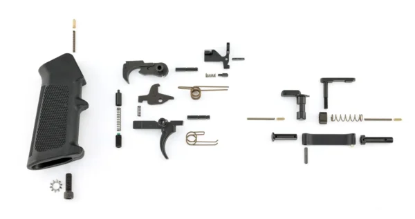 Ruger AR Lower Parts Kit, GI Trigger and A2 Pistol Grip