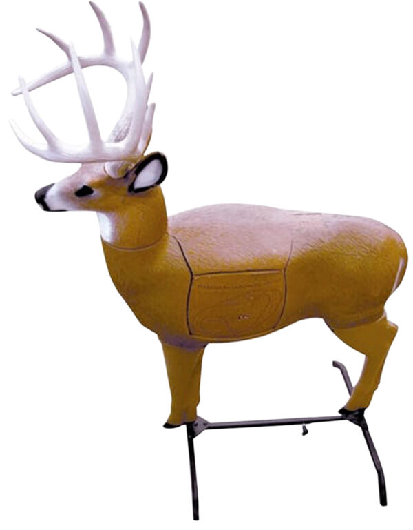 HME Adjustable 3D Target Stand, 19-29 in., Black Metal