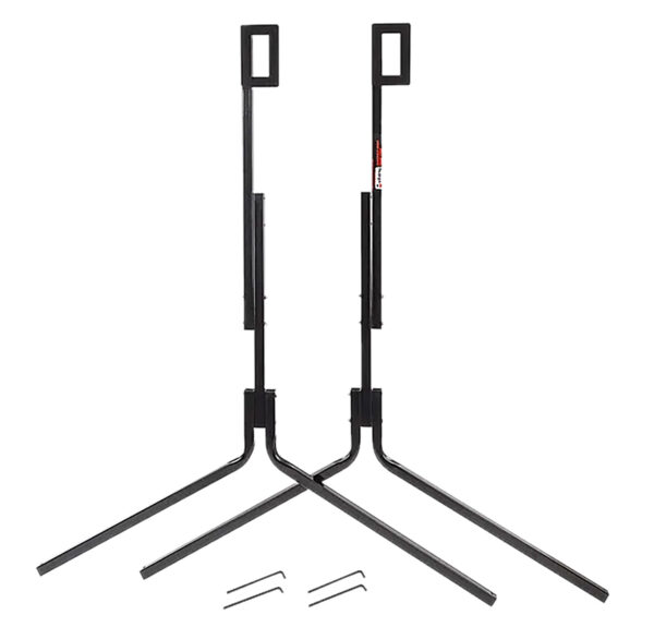 Viking Solutions Adjustable Target Stand, Black Steel