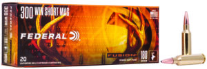 Federal .300 WSM 180 gr Fusion Soft Point, 20-Round Box