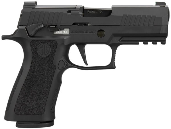 Sig Sauer Airguns AIRP320XCABB CO2 21rd 4.5" Barrel, 350 fps Velocity, Frame Includes Beavertail & Accessory Rail