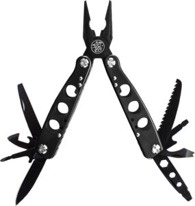 Smith & Wesson Knives SWMT1CP Multi-Tool Black 6.50" Long Includes Case