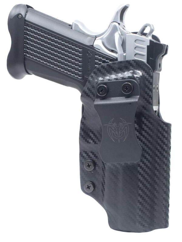 Fusion Firearms QUFUSXPRH XP Pro IWB/OWB Black Boltaron, Belt Clip, Right Hand
