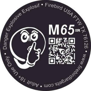 Firebird USA M65IR M65IR Moving Trajectory/Static Impact Enhancement Flash/Smoke/Sound Universal Firearm 65mm 10 Targets