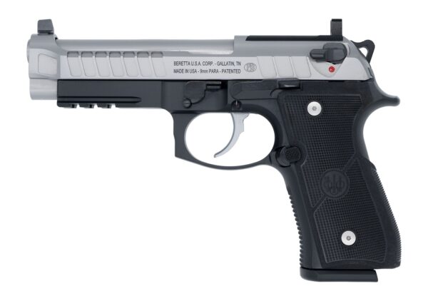 Langdon Tactical Beretta 92 Elite 9mm Pistol, Inox Slide, 4.7-inch, 18-Round
