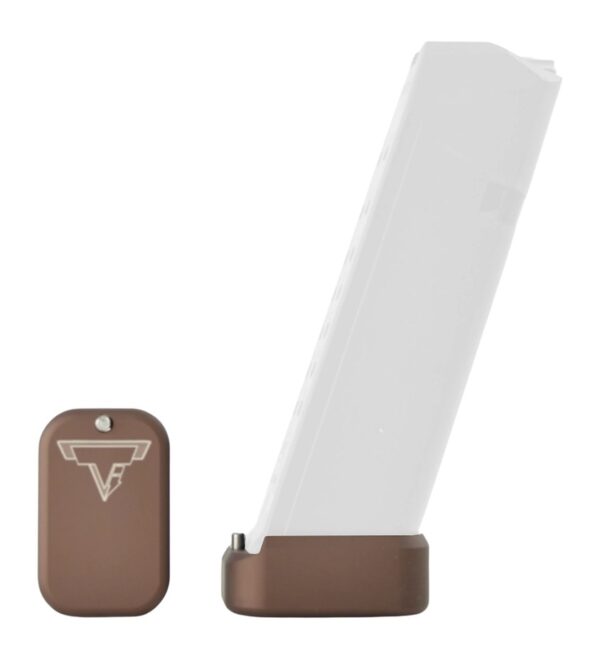 Taran Tactical Base Pad, Glock 9mm/.40, +3/4, Coyote