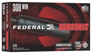 FED 308SUB1 308 205GR THP SUBSONIC 20/10