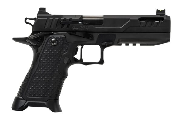 Oa Defense 2311 Pro Elite Full Size 9mm Luger 17+1 5" Ported Barrel, Black DLC Steel Optic Ready/Serrated Slide, Black Aluminum Frame w/Picatinny Rail, Black Aluminum Grip, Ambidextrous