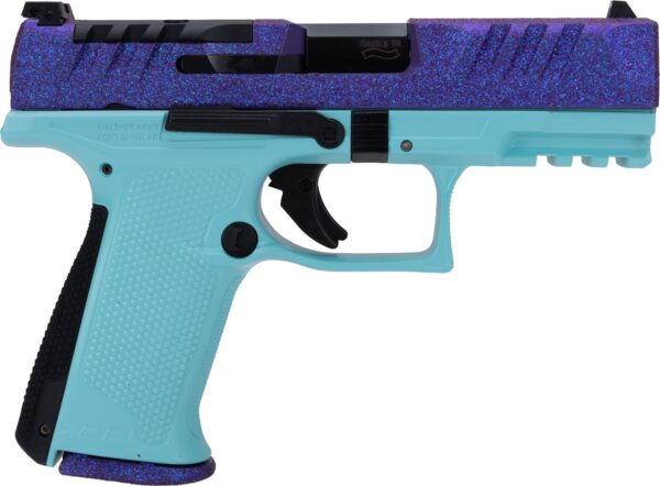 Walther Arms PDP F-Series Sports South Exclusive 9mm Luger 4" Polygonal Rifled Barrel, Optic Ready/Serrated Slide Polymer Frame w/Picatinny Rail
