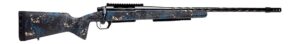 Horizon Firearms HRF-VP2-300W-22R Vandal Prime 2 300 Win 22" Black Chrome Chevron Fluted Threaded Barrel, Black Chrome Steel Receiver w/Picatinny Rail, Arca Rail Forend, Cobalt Basin Iota BKH Carbon F