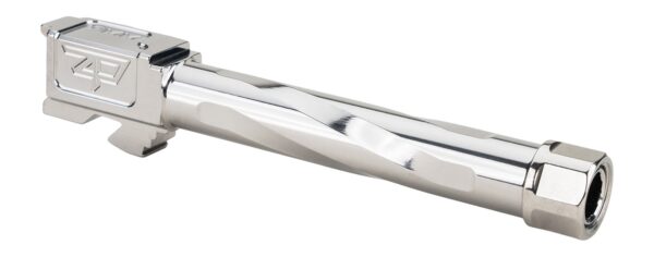 Zaffiri Precision Threaded Barrel for Glock 17 Gen 5, 1/2x28, Polished Stainless