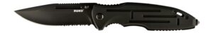 RUKO RUK0153 440A 3-1/2"BLK ANODIZED FOLDING