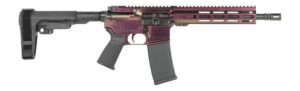 Shark Coast Tactical SCC07268RZRBK-P Razorback 5.56 NATO 30+1 10.50" Black Nitride Threaded Barrel, Aluminum Receiver w/Picatinny Rail, M-LOK Handguard, Polymer SB Tactical SBA3 Brace, Polymer Grip
